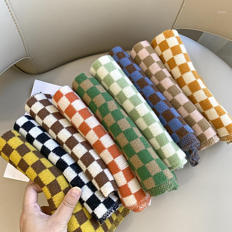 Scarves Arrival Kids Boys Girls Scarf Winter Warm Fashion Patchwork Plaid Knitted Long Children 2-15 Years Old B083, Blue;gray
Scarves Arrival Kids Boys Girls Scarf Winter Warm Fashion Patchwork Plaid Knitted Long Children 2-15 Years Old B083, Blue;gray