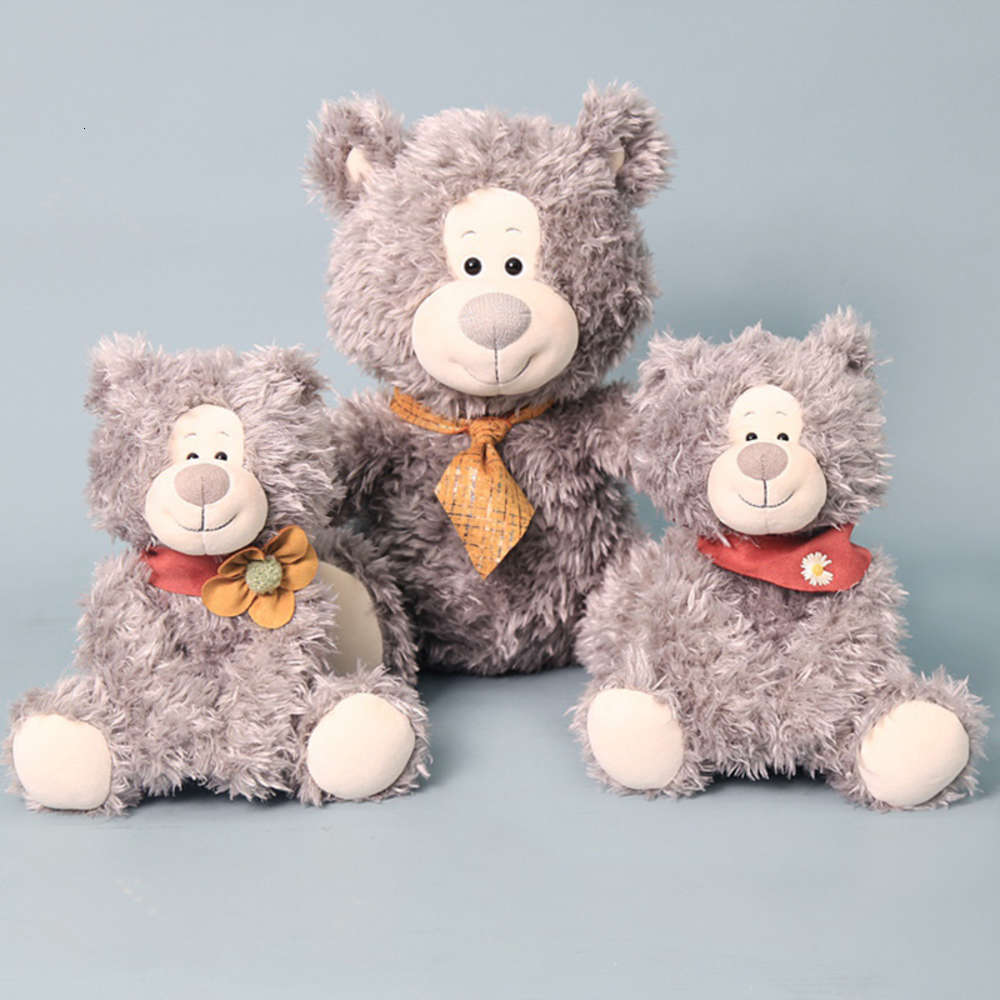 Creative Hanbao bear doll plush toy cute grab, Blue 
Creative Hanbao bear doll plush toy cute grab, Blue