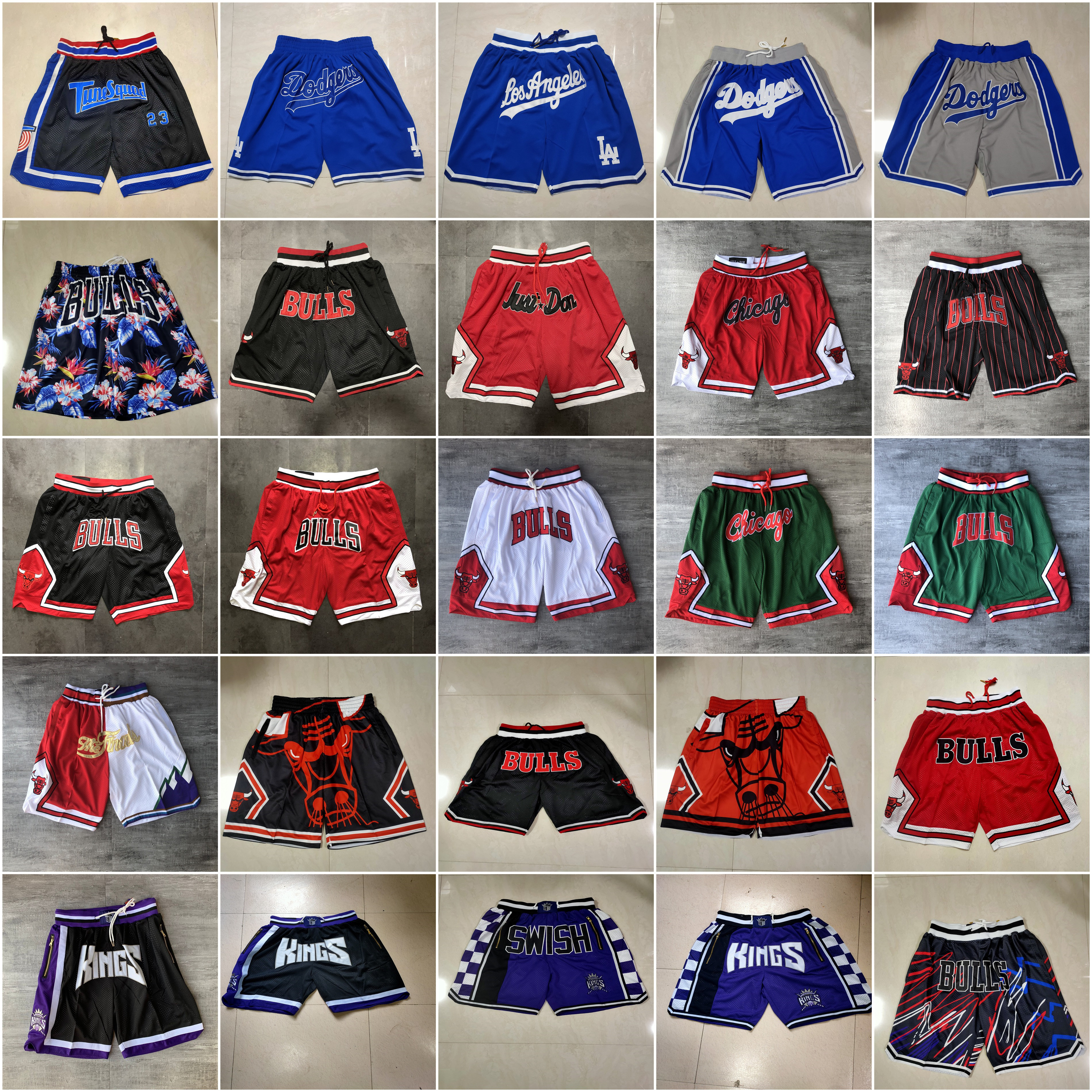 Team Basketball Shorts Dodgers Men Don Wear Sport Pant With Pocket Zipper Sweatpants Hip Pop Blue Black Red Gray Stitched Size S-XXXL
Team Basketball Shorts Dodgers Men Don Wear Sport Pant With Pocket Zipper Sweatpants Hip Pop Blue Black Red Gray Stitched Size S-XXXL
