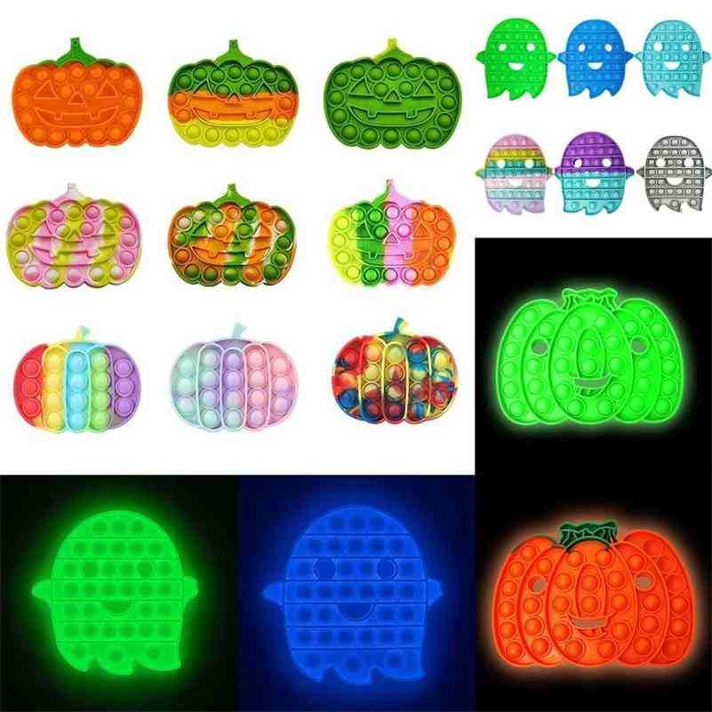 Glow in the Dark Halloween Pumpkin Ghost Cartoon Push Pop Fidget Toys Kids Children's Bubble Popping Board Game Finger Puzzle Early Learning Party Gift G96JARV, Led orange pumpkin(75g;5.13)
Glow in the Dark Halloween Pumpkin Ghost Cartoon Push Pop Fidget Toys Kids Children's Bubble Popping Board Game Finger Puzzle Early Learning Party Gift G96JARV, Led orange pumpkin(75g;5.13)
