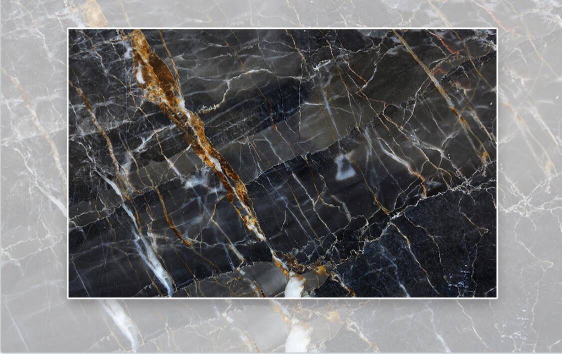 Custom Photo Wall Mural Modern Black marble 3D Bedroom Living Room TV Background decoration Wallpaper Wall