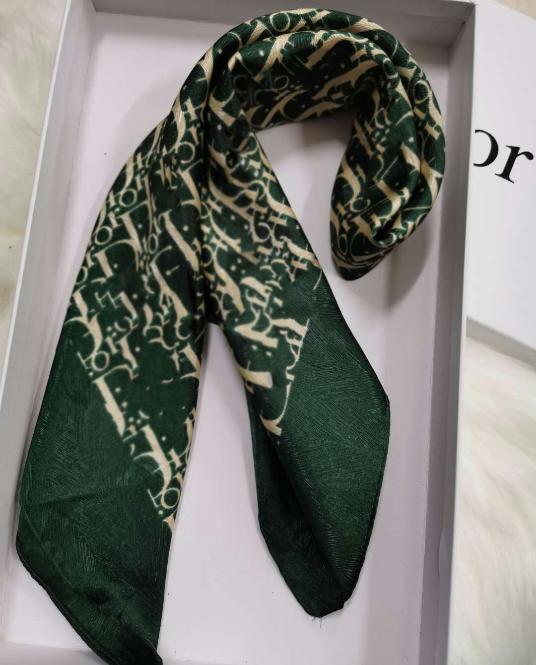 Classic Scarf Printed Alphabet Scarfs Luxury Silk Twill Square Scarves For Ladi…