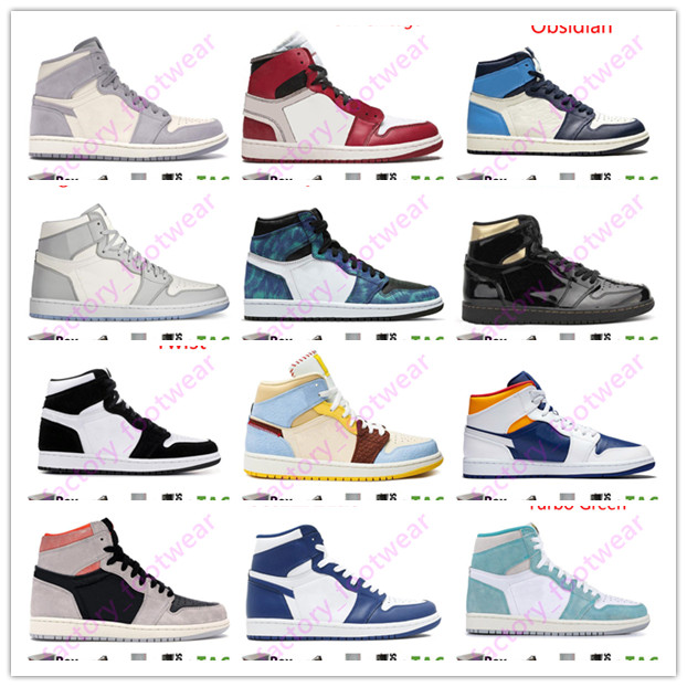2021 High Quality factory footwear Jumpman 1 1s Mens Basketball Shoes 22 Colours Obsidian UNC Twist Lucky Green Women Sneakers Sports Trainers
2021 High Quality factory footwear Jumpman 1 1s Mens Basketball Shoes 22 Colours Obsidian UNC Twist Lucky Green Women Sneakers Sports Trainers