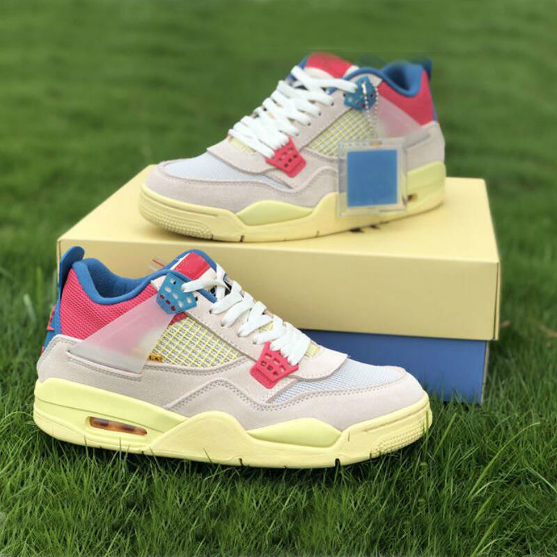 2020 New 4 Union LA Guava Ice 4S Mens Basketball Shoes outdoor Sneakers men sports trainers 36-46
2020 New 4 Union LA Guava Ice 4S Mens Basketball Shoes outdoor Sneakers men sports trainers 36-46
