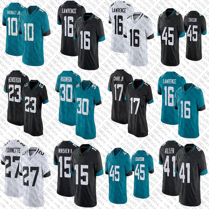 16 Trevor Lawrence 30 James Robinson 41 Josh Allen Custom Football Jerseys Gardner Minshew II CJ Henderson K'Lavon Chaisson Jacksonville Collin Johnson Jaguars, Mens
16 Trevor Lawrence 30 James Robinson 41 Josh Allen Custom Football Jerseys Gardner Minshew II CJ Henderson K'Lavon Chaisson Jacksonville Collin Johnson Jaguars, Mens