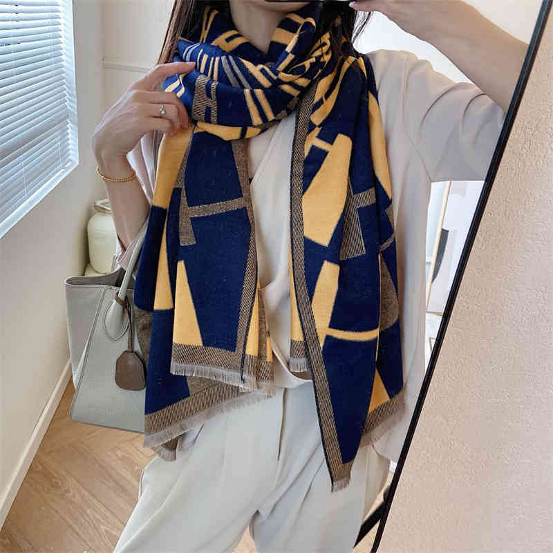 70% OFF Design Autumn and thick double-sided imitation cashmere brushed seasons shawl versatile cloak long Korean scarf for women
70% OFF Design Autumn and thick double-sided imitation cashmere brushed seasons shawl versatile cloak long Korean scarf for women