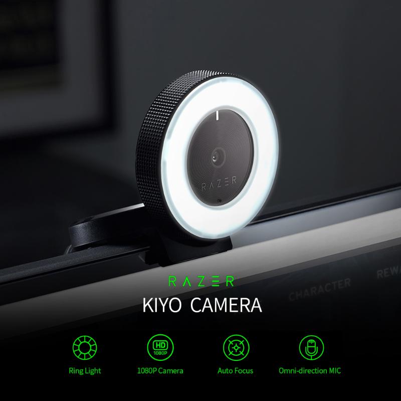 Mice Razer Kiyo 1080P Desktop Streaming Camera Webcam With Multi-step Ring Light Lamp For Tik Tok Live Black
Mice Razer Kiyo 1080P Desktop Streaming Camera Webcam With Multi-step Ring Light Lamp For Tik Tok Live Black