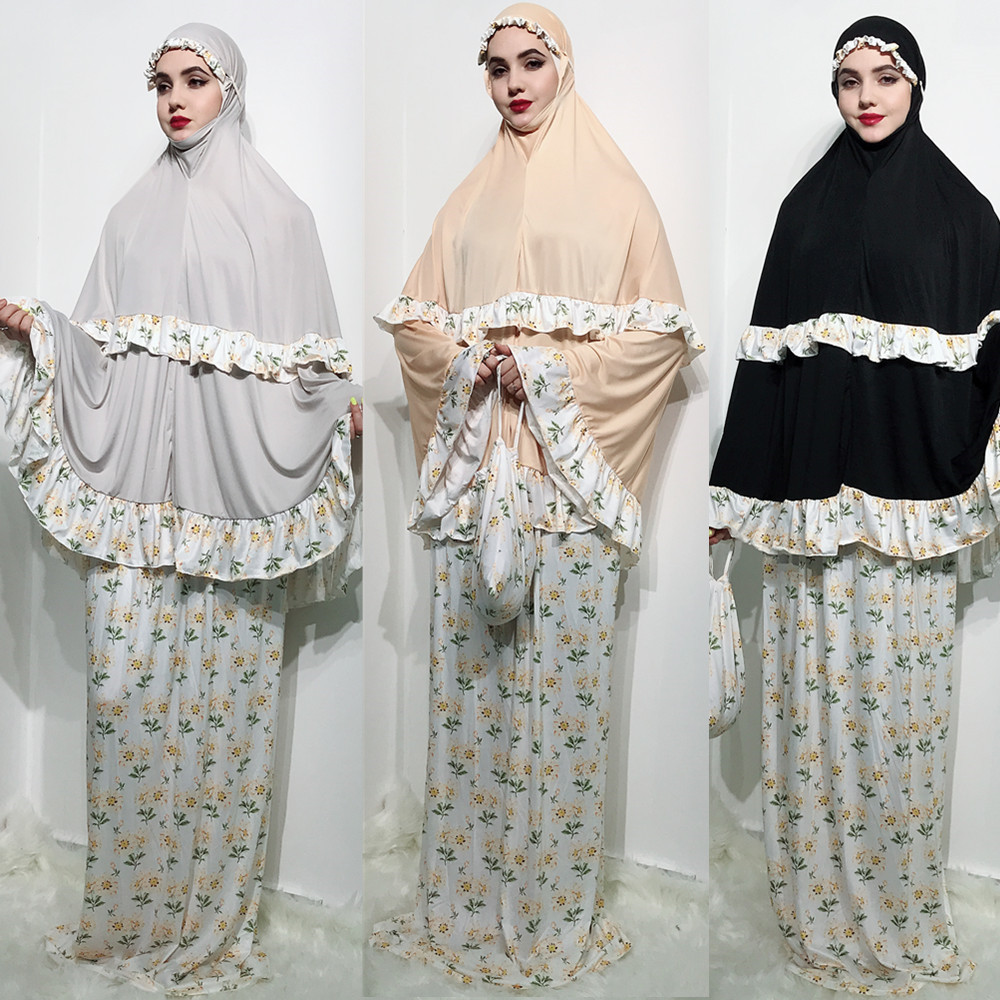 Formal Muslim Prayer Garment Khimar Skirt Set Women Hijab Dress Abaya Jilbab Islamic Clothing Dubai Namaz Musulman Jurken Abayas
Formal Muslim Prayer Garment Khimar Skirt Set Women Hijab Dress Abaya Jilbab Islamic Clothing Dubai Namaz Musulman Jurken Abayas