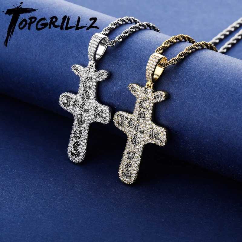 TOPGRILLZ Cactus Jack Pendant &Necklace Iced Cubic Zircon Plated Gold Silver Color Hip Hop Jewelry For Men Women X0707
TOPGRILLZ Cactus Jack Pendant &Necklace Iced Cubic Zircon Plated Gold Silver Color Hip Hop Jewelry For Men Women X0707