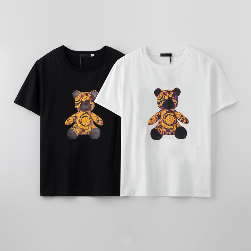 Luxury Casual T shirt mens Wear designer Short sleeve T-shirt 100% cotton high quality wholesale black white size -2XL
Luxury Casual T shirt mens Wear designer Short sleeve T-shirt 100% cotton high quality wholesale black white size -2XL