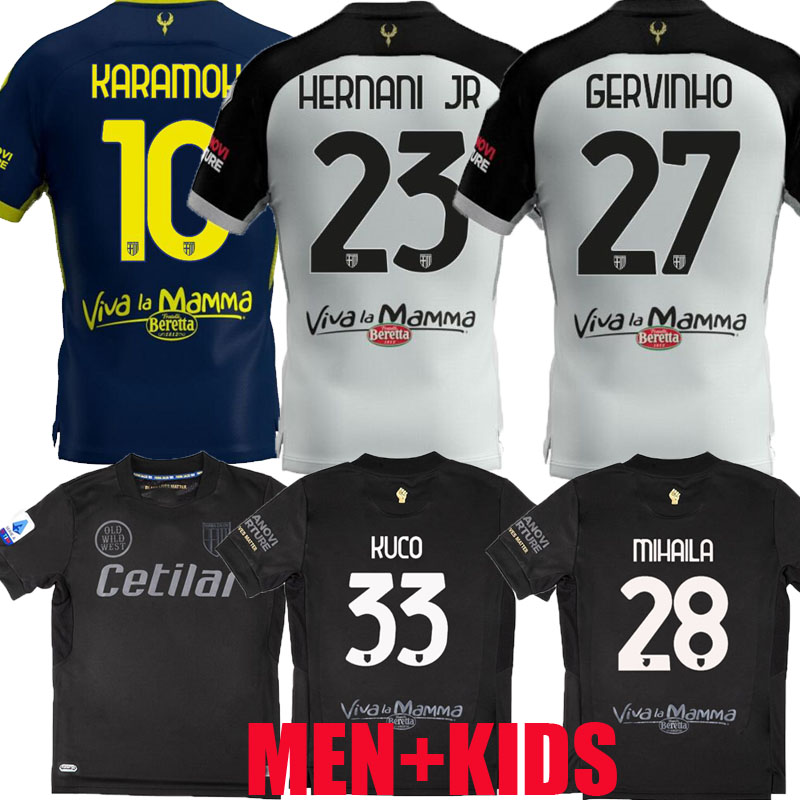 Blackout Parma 2021 Black Lives Matter soccer jerseys KUCO HERNANI JR MIHAILA Gervinho Inglese Kucka 20 21 Karamoh Cornelius Kulusevski CYPRIEN Football shirts, Third 1
Blackout Parma 2021 Black Lives Matter soccer jerseys KUCO HERNANI JR MIHAILA Gervinho Inglese Kucka 20 21 Karamoh Cornelius Kulusevski CYPRIEN Football shirts, Third 1
