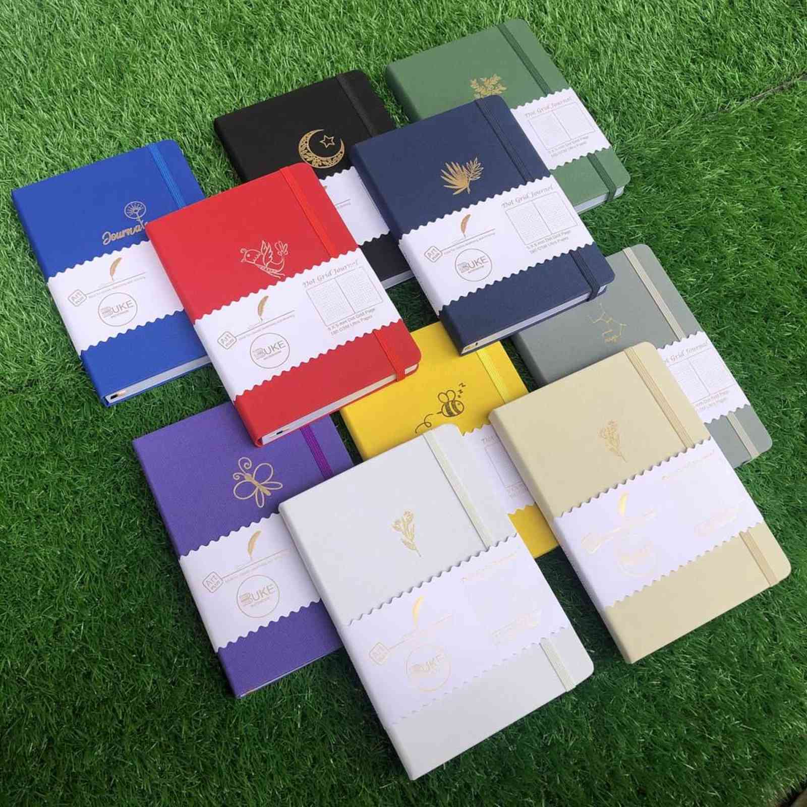 BUKE Dotted Notebook Dot Grid Journal 180GSM Bamboo Paper 5*5mm 160 Papes Waterproof Fabric Hardcover 211103, Purple;pink
BUKE Dotted Notebook Dot Grid Journal 180GSM Bamboo Paper 5*5mm 160 Papes Waterproof Fabric Hardcover 211103, Purple;pink