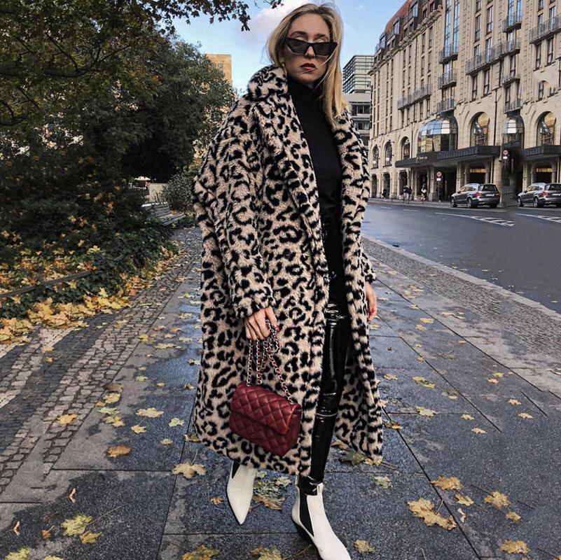 Women's Fur & Faux 2021 Autumn And Winter Woemn Long Coat Fashion Leopard Lamb Hair Sleeve Lapel Casual Wild Warm Women Clothing, Black
Women's Fur & Faux 2021 Autumn And Winter Woemn Long Coat Fashion Leopard Lamb Hair Sleeve Lapel Casual Wild Warm Women Clothing, Black