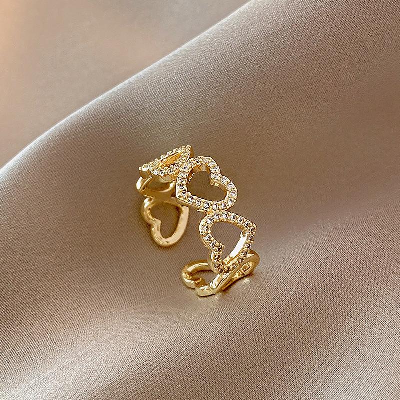 Cluster Rings Arrival Fashion Women Metal Party Classic Heart Setting All Compatible Cute Elegant Female Jewelry, Golden;silver
Cluster Rings Arrival Fashion Women Metal Party Classic Heart Setting All Compatible Cute Elegant Female Jewelry, Golden;silver