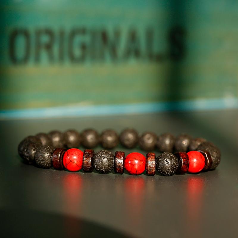 Beaded, Strands Classic Black Lava Red Stone Bracelets Men Prayer Meditation Wood Beads Bracelet Women Jewelry Yoga Drop
Beaded, Strands Classic Black Lava Red Stone Bracelets Men Prayer Meditation Wood Beads Bracelet Women Jewelry Yoga Drop