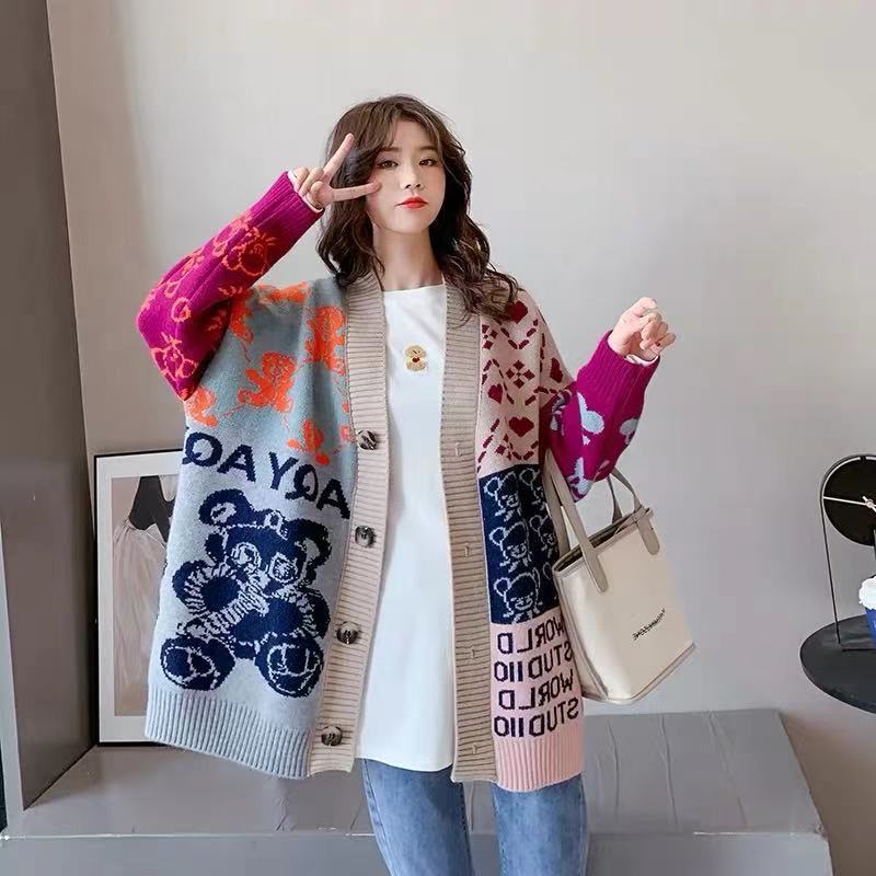 Women Cardigan Designer Shirt Sweaters Autumn Winter Letters Print Knitted Coat Cardigans Fashion Long Sleeve V-Neck Small Sweet Wind Coats Clothes High Quality, #1
Women Cardigan Designer Shirt Sweaters Autumn Winter Letters Print Knitted Coat Cardigans Fashion Long Sleeve V-Neck Small Sweet Wind Coats Clothes High Quality, #1