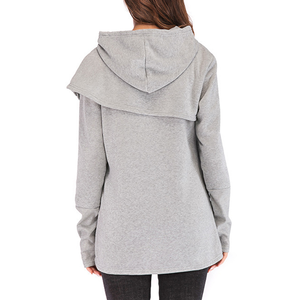 Women Hoodies Sweatshirts Autumn Winter Plus Size Long Sleeve Pocket Pullover Hoodie Female Casual Warm Hooded Sweatshirt 210428
