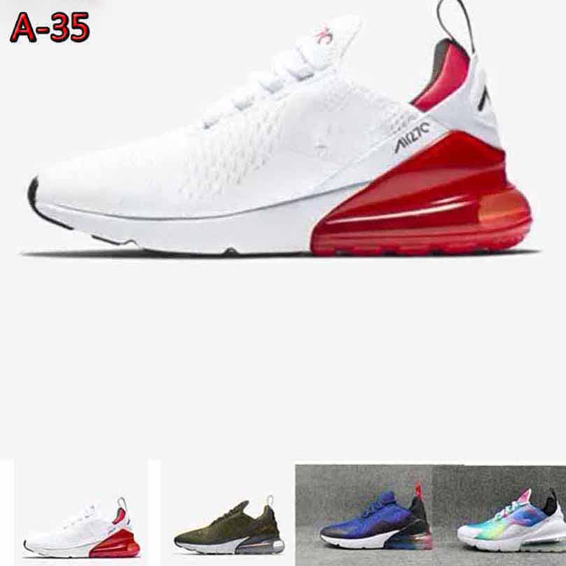 270 Men Women Runnin Shoes Trainers Triple White Black Dusty Men Women Running …
