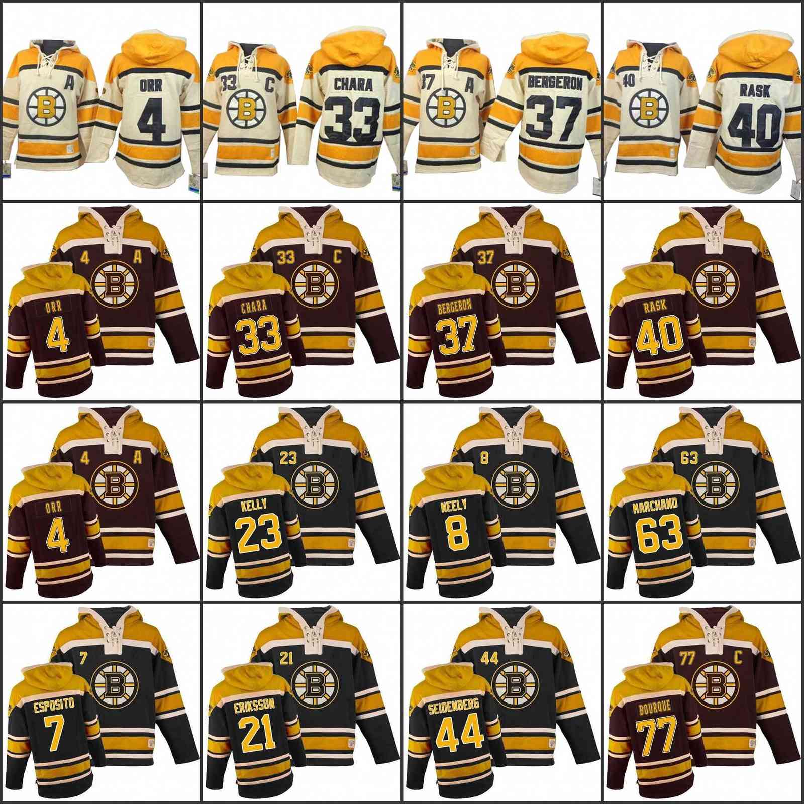 Boston Bruins 4 Bobby Orr 33 zdeno chara 37 patrice bergeron 40 Tuukka Rask Cheap Hockey Hooded Stitched Old Time Hoodies Sweatshirt Jerseys
Boston Bruins 4 Bobby Orr 33 zdeno chara 37 patrice bergeron 40 Tuukka Rask Cheap Hockey Hooded Stitched Old Time Hoodies Sweatshirt Jerseys