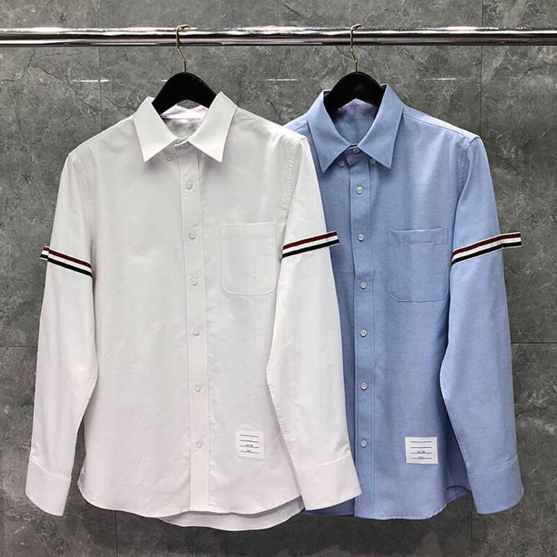 Tb Thom Shirt Spring Fall Fashion Mark Male Rwb Ribbon Armband Stripe Casual Oxford Cotton Formal Attire Also, White
Tb Thom Shirt Spring Fall Fashion Mark Male Rwb Ribbon Armband Stripe Casual Oxford Cotton Formal Attire Also, White