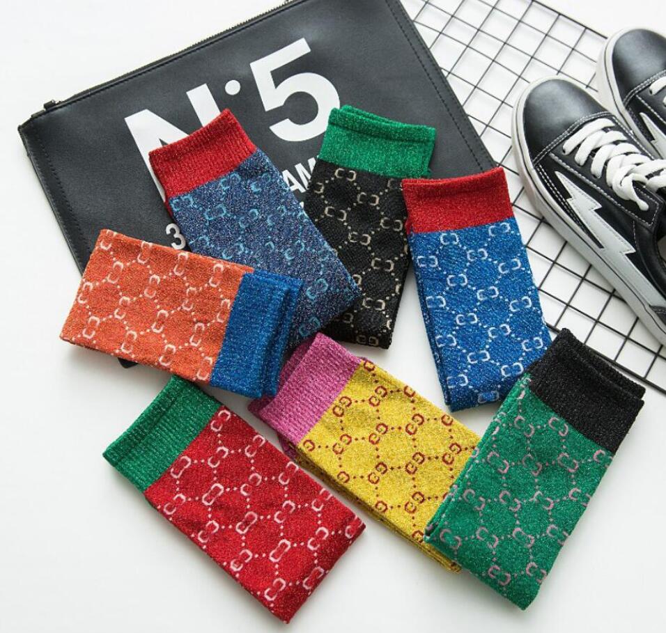 Men's Socks with Letter Printing Brand Designer Fashion Boy Girl Knee-High Sock Outdoor Sport Leisure Solid Color Gold Sequin Knitted Combed Cotton Underwear Apparel, Mixed random transmission
Men's Socks with Letter Printing Brand Designer Fashion Boy Girl Knee-High Sock Outdoor Sport Leisure Solid Color Gold Sequin Knitted Combed Cotton Underwear Apparel, Mixed random transmission