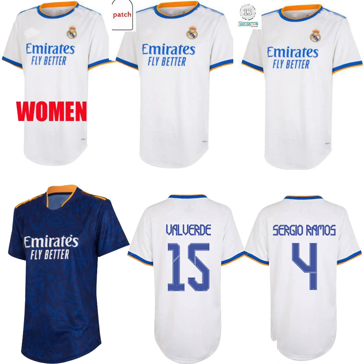 Tops REAL MADRID Soccer Jerseys 21 22 HAZARD ALABA Football Shirts BENZEMA ASENSIO MODRIC MARCELO Camiseta Women 2021 2022 uniform, 1998
Tops REAL MADRID Soccer Jerseys 21 22 HAZARD ALABA Football Shirts BENZEMA ASENSIO MODRIC MARCELO Camiseta Women 2021 2022 uniform, 1998