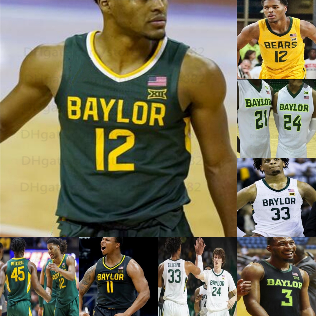 NCAA Baylor Basketball Jersey 12 Jared Butler 31 MaCio Teague 33 Gillespie 2 Bandoo 11 Mark Vital mens women youth kids COLLEGE jerseys, White
NCAA Baylor Basketball Jersey 12 Jared Butler 31 MaCio Teague 33 Gillespie 2 Bandoo 11 Mark Vital mens women youth kids COLLEGE jerseys, White