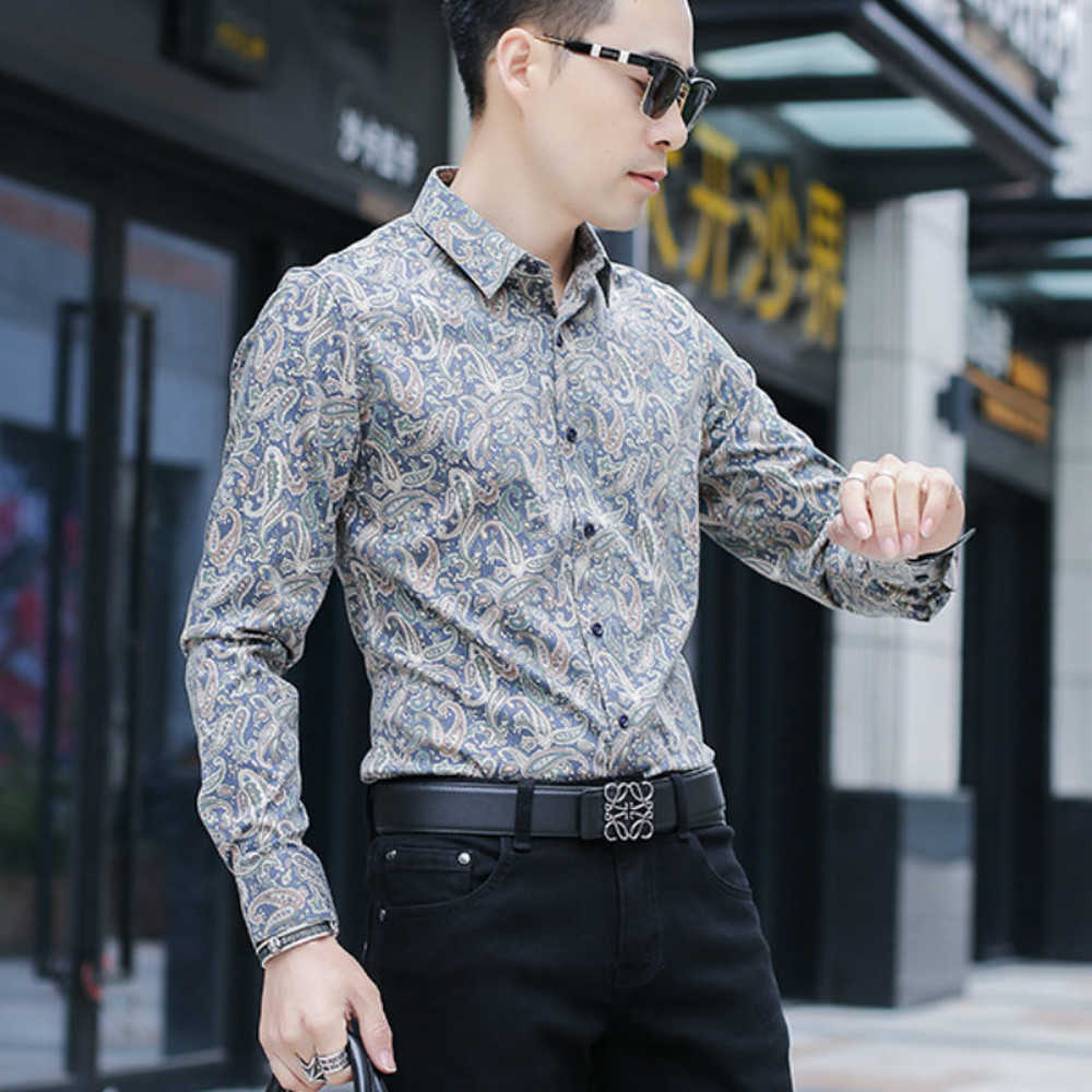 High Quality Business Shirts for Men Long Sleeve Casual Dress Shirt Spring Slim Fit Social Work Streetwear Chemise Homme 210527, Khaki
High Quality Business Shirts for Men Long Sleeve Casual Dress Shirt Spring Slim Fit Social Work Streetwear Chemise Homme 210527, Khaki