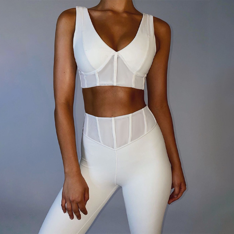 Designer Yoga Sportwear Tracksuits Fitness sheer Bra shirts tops full Leggings outdoor outfits Sport align pants gym wear Clothing suit yogaworld runing set summer, White
Designer Yoga Sportwear Tracksuits Fitness sheer Bra shirts tops full Leggings outdoor outfits Sport align pants gym wear Clothing suit yogaworld runing set summer, White