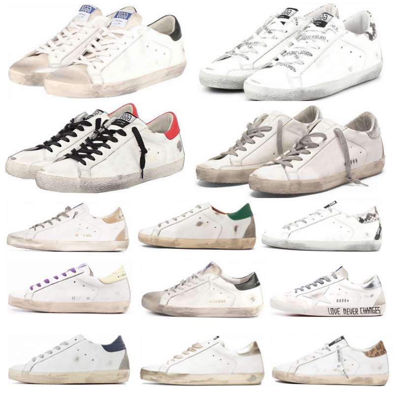 Traditional Italian Craftsmanship Dirty Shoes Gold Gose Sequin Classic Goldens Super Star Moose Cowhide Leather casual Man Women Sneakers sh
Traditional Italian Craftsmanship Dirty Shoes Gold Gose Sequin Classic Goldens Super Star Moose Cowhide Leather casual Man Women Sneakers sh