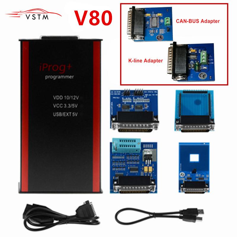 Diagnostic Tools V80 Iprog+ Iprog Pro Programmer Support IMMO + Mileage Correction Airbag Reset Till The Year 2021 Replace Carprog/Full/Digi
Diagnostic Tools V80 Iprog+ Iprog Pro Programmer Support IMMO + Mileage Correction Airbag Reset Till The Year 2021 Replace Carprog/Full/Digi