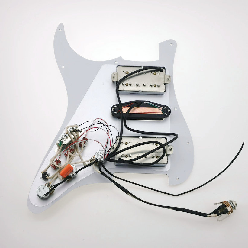 Multifunctional push-pull switch Guitar Humbucker Pickup 7-Way type fully loaded pickguard
Multifunctional push-pull switch Guitar Humbucker Pickup 7-Way type fully loaded pickguard