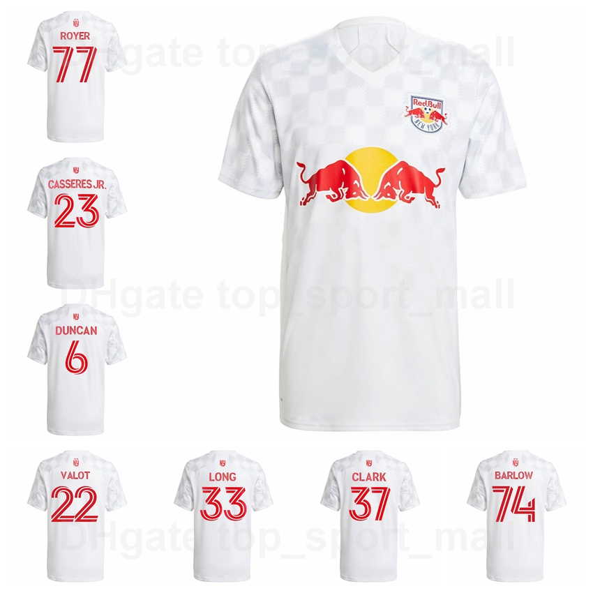2021 2022 New York Red Soccer Jerseys 37 CLARK 44 DIARRA 23 CASSERES 9 FABIO 19 CARMONA 77 ROYER WHITE Football Shirt Kits, Black;yellow
2021 2022 New York Red Soccer Jerseys 37 CLARK 44 DIARRA 23 CASSERES 9 FABIO 19 CARMONA 77 ROYER WHITE Football Shirt Kits, Black;yellow