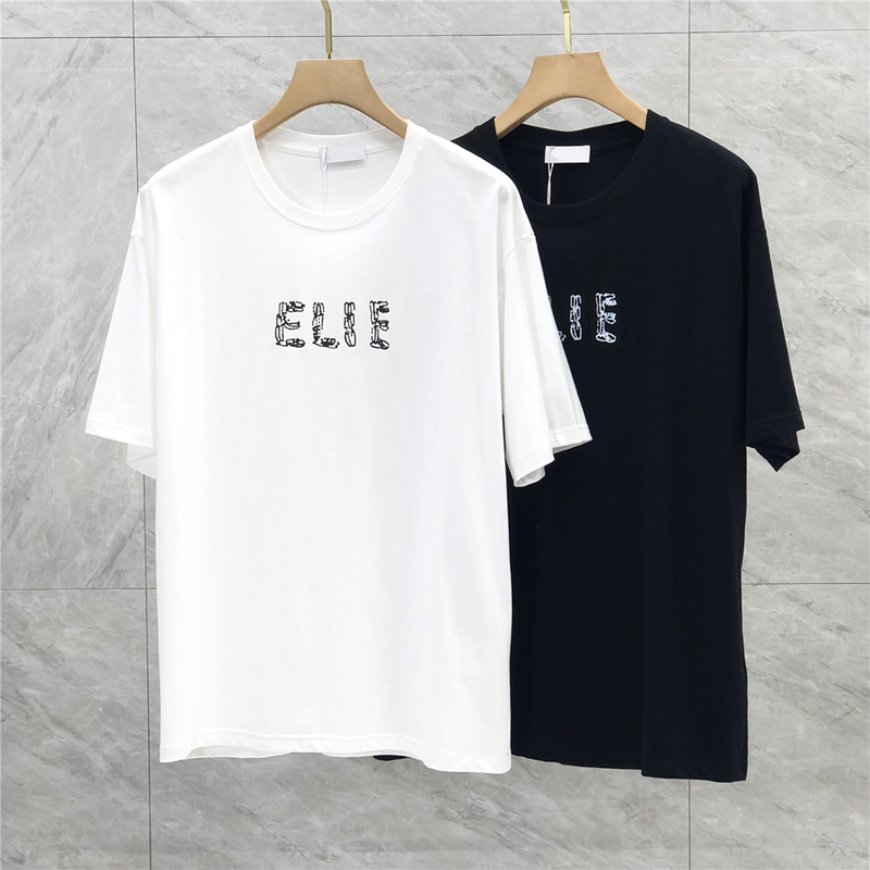 22ss Summer Europe Paris Sketch Letter Logo T shirts Fashion Mens Short Sleeve Tshirt Women Clothes Casual Cotton Tee, White;black
22ss Summer Europe Paris Sketch Letter Logo T shirts Fashion Mens Short Sleeve Tshirt Women Clothes Casual Cotton Tee, White;black