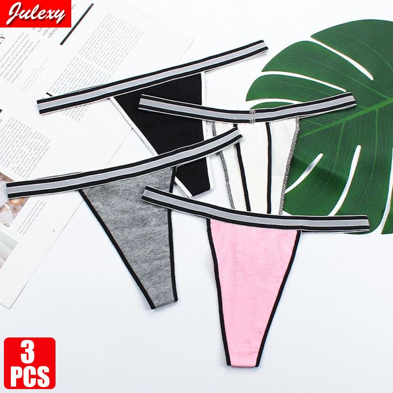 Women's Panties 3pcs/pack Julexy Cotton Women Breathable Seamless One Piece G-string Low Waist Underwear L XL Thongs, Pink pink pink
Women's Panties 3pcs/pack Julexy Cotton Women Breathable Seamless One Piece G-string Low Waist Underwear L XL Thongs, Pink pink pink