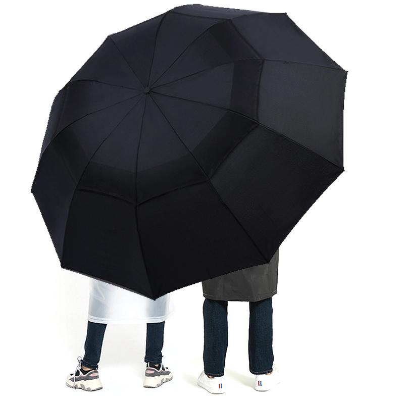 Umbrellas Large Folding Women Umbrella Rain Men Double Layer Big Travel Waterproof Male Parasol For 3-4 People 125CM Diameter, Black
Umbrellas Large Folding Women Umbrella Rain Men Double Layer Big Travel Waterproof Male Parasol For 3-4 People 125CM Diameter, Black