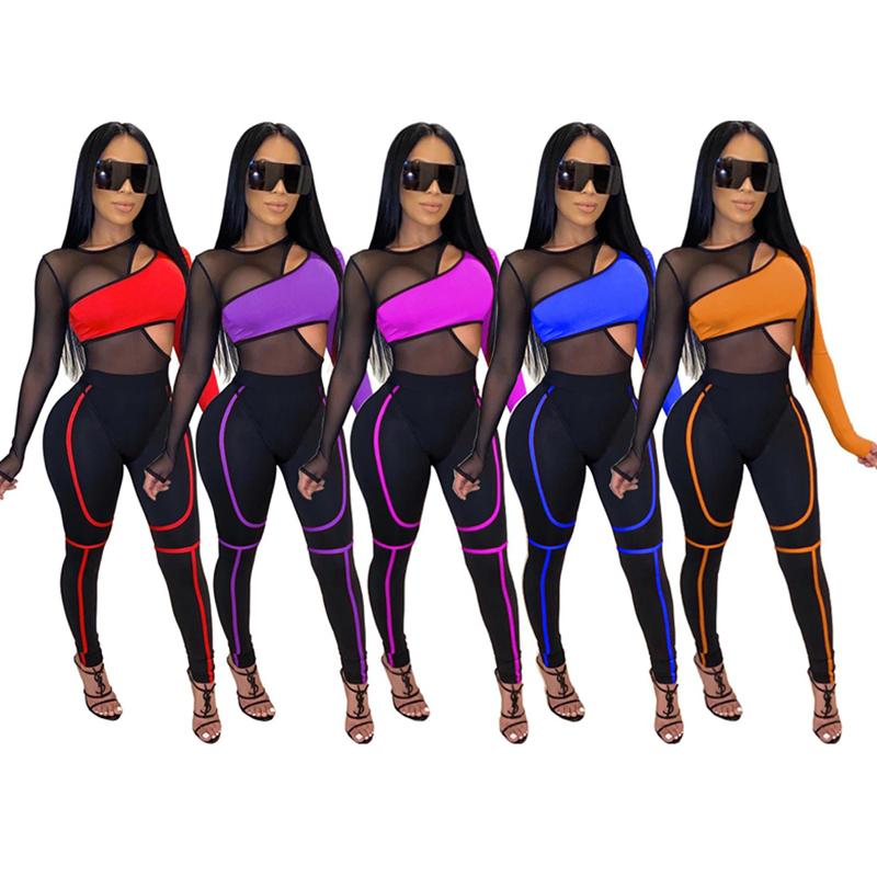 Two Piece Dress 2021 Winter Spring Women Matching Sets O Neck Long Sleeve Mesh Sheer Bodysuit Top + Pants Suits Sexy Club Outfits Set, Orange
Two Piece Dress 2021 Winter Spring Women Matching Sets O Neck Long Sleeve Mesh Sheer Bodysuit Top + Pants Suits Sexy Club Outfits Set, Orange