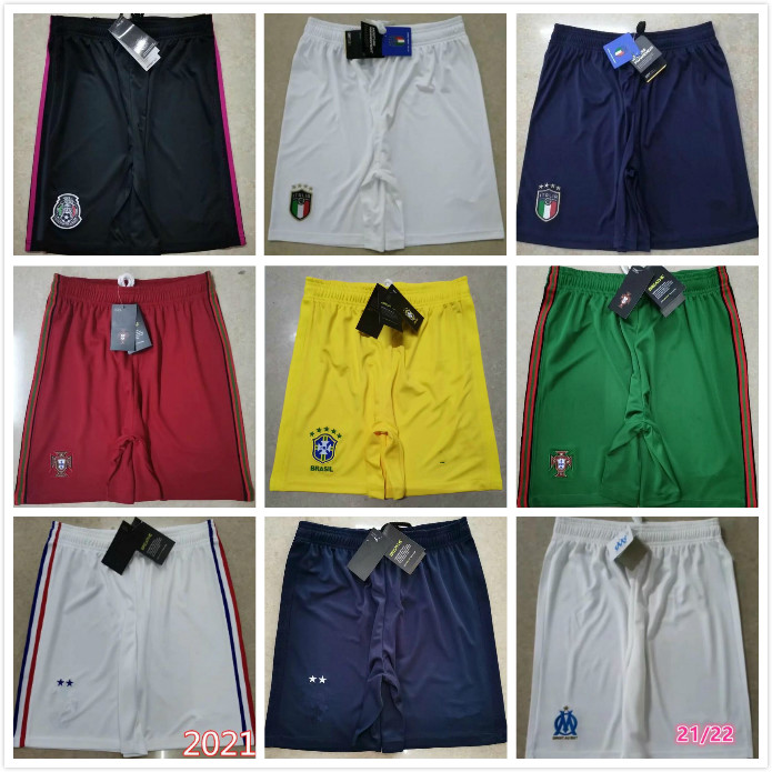 2021 France Soccer Shorts 20 21 home away 3rd MBAPPE football pants S-2XL, Black;red
2021 France Soccer Shorts 20 21 home away 3rd MBAPPE football pants S-2XL, Black;red