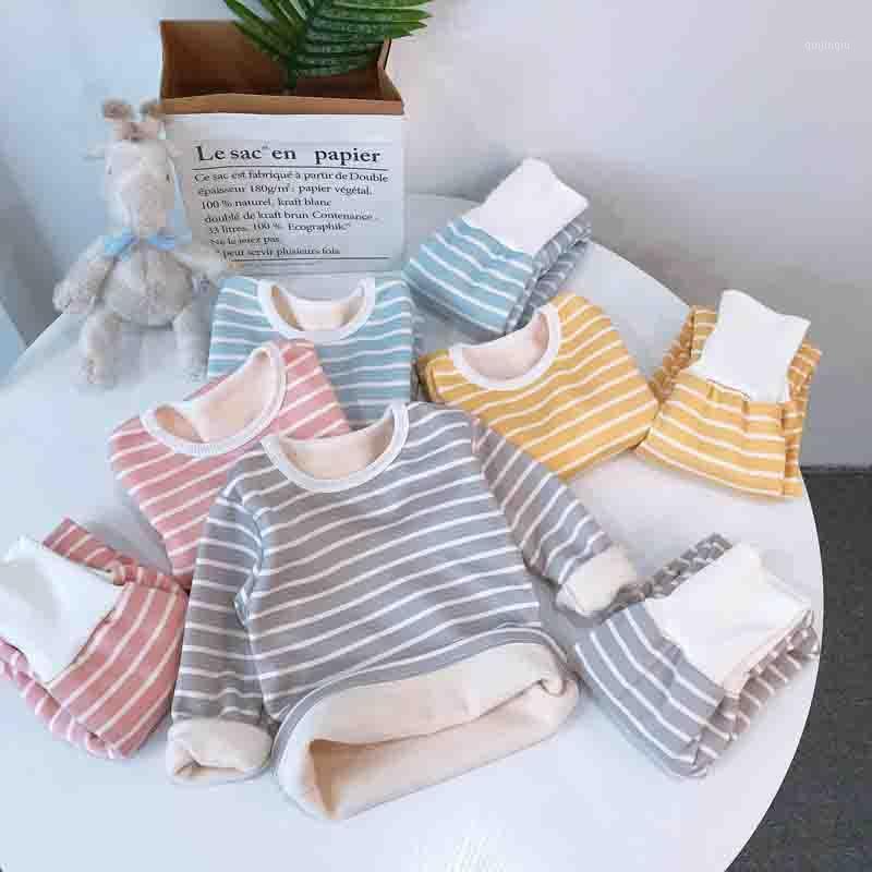 Clothing Sets 2021 Autumn Winter Fashion Stripes Children Sportswear Long Sleeve Sweater+High Waist Trousers 2Pcs Set Boys Girls, White
Clothing Sets 2021 Autumn Winter Fashion Stripes Children Sportswear Long Sleeve Sweater+High Waist Trousers 2Pcs Set Boys Girls, White