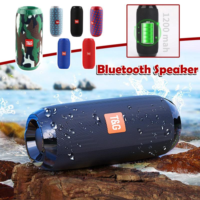 Portable Speakers T&g Tg117 Bluetooth Speaker Wireless Bass Column Waterproof Outdoor Usb Support Tf Card Subwoofer Loudspeaker
Portable Speakers T&g Tg117 Bluetooth Speaker Wireless Bass Column Waterproof Outdoor Usb Support Tf Card Subwoofer Loudspeaker