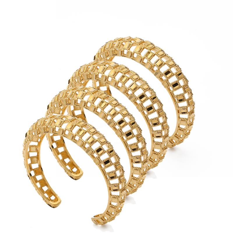 Bangle Gold 4pcs Ancient Square Ethiopian Dubai African Bride Openable Bangles Cuff Bracelets For Women Ramadan Ethnic Wedding Jewelry
Bangle Gold 4pcs Ancient Square Ethiopian Dubai African Bride Openable Bangles Cuff Bracelets For Women Ramadan Ethnic Wedding Jewelry