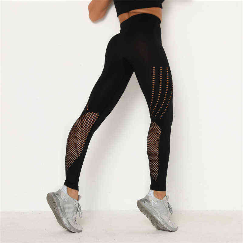 Gym High Waist Seamless Legging Women's Sport Pants Femme Push Up Fitness Elastic Workout Sports Leggings Women 211204