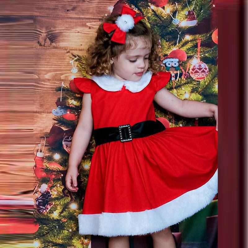 Girl's Dresses 6M-5T Toddler Baby Girls Christmas Fluffys Ruffle Bubble Skirt Princess Dress Clothes 2022 Winter Infant Casual, Red;yellow
Girl's Dresses 6M-5T Toddler Baby Girls Christmas Fluffys Ruffle Bubble Skirt Princess Dress Clothes 2022 Winter Infant Casual, Red;yellow