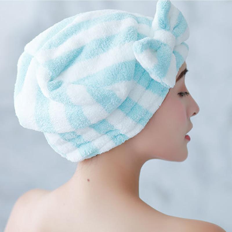 Shower Caps Fashion Bowknot Hair Drying Cap Bath Spa Wrap Bathroom Accessories Women Elegant Soft Coral Fleece Bonnets
Shower Caps Fashion Bowknot Hair Drying Cap Bath Spa Wrap Bathroom Accessories Women Elegant Soft Coral Fleece Bonnets