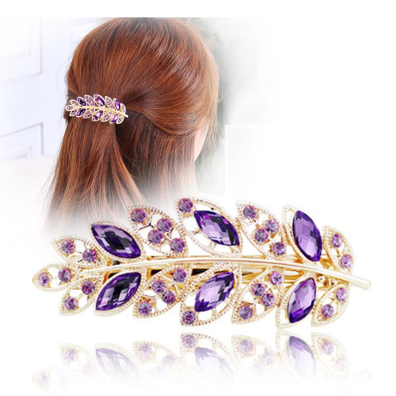 Hair Clips & Barrettes Fashion Leaf Wedding Pins For Women Gold Girls Head Jewelry Rhinestone Bride Accessories Bridal Connect, Golden;silver
Hair Clips & Barrettes Fashion Leaf Wedding Pins For Women Gold Girls Head Jewelry Rhinestone Bride Accessories Bridal Connect, Golden;silver