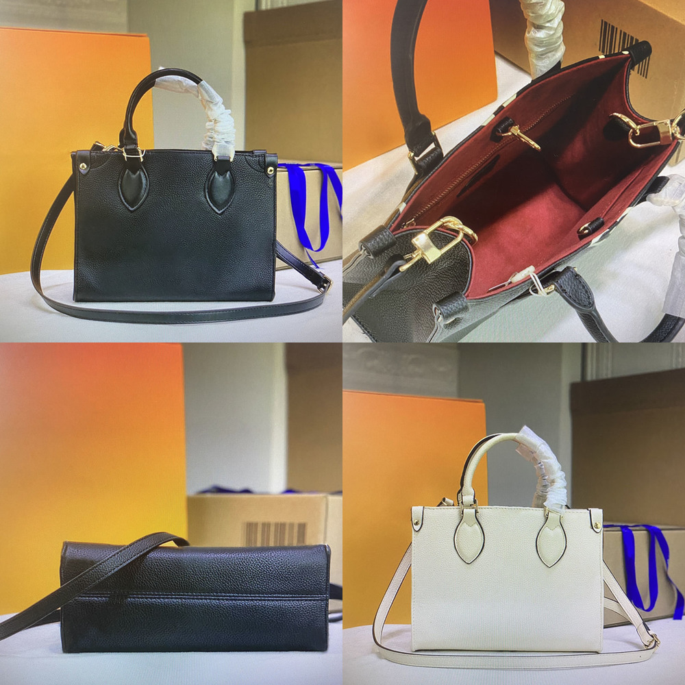 M45659 Onthego Pm Crossbody Hand Bags Bicolor Embossed Luxury Designer Women Shoulder Bag Cross Body Purses Small Totes Handbags, Red;black
M45659 Onthego Pm Crossbody Hand Bags Bicolor Embossed Luxury Designer Women Shoulder Bag Cross Body Purses Small Totes Handbags, Red;black