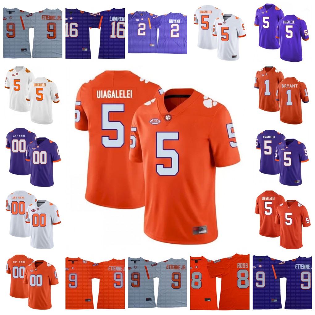 Custom Clemson Tigers Football Jersey D.J. Uiagalelei Pace Bryan Bresee Trenton Simpson Myles Murphy Justyn Ross Tyler Davis Travis Etienne Jr. Thomas K.J. Henry Ajou
Custom Clemson Tigers Football Jersey D.J. Uiagalelei Pace Bryan Bresee Trenton Simpson Myles Murphy Justyn Ross Tyler Davis Travis Etienne Jr. Thomas K.J. Henry Ajou