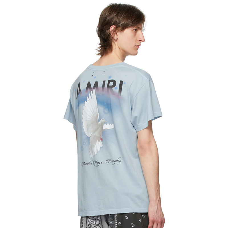 Amir 20ss Haze Blue Star Galaxy Rainbow Peace Pigeon Crane High Street Loose Short Sleeve T-shirt for Men and Women, White;black
Amir 20ss Haze Blue Star Galaxy Rainbow Peace Pigeon Crane High Street Loose Short Sleeve T-shirt for Men and Women, White;black