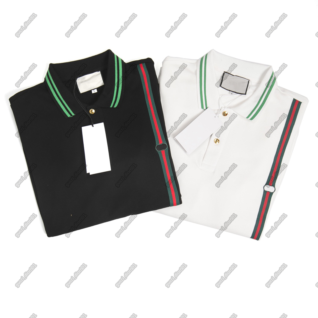 Luxury designers TOPSGG MENS WOMENS POLOS European fashion slim long-sleeved men's and women's POLO shirt classic style, with tote bag, White;black
Luxury designers TOPSGG MENS WOMENS POLOS European fashion slim long-sleeved men's and women's POLO shirt classic style, with tote bag, White;black