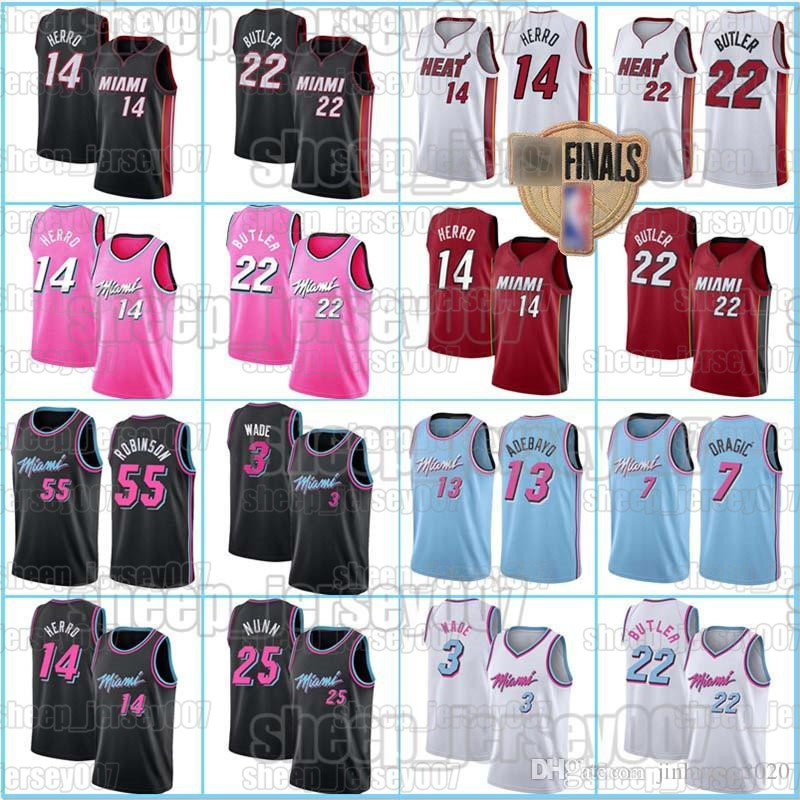 Jimmy 22 Butler Miami Heat Jersey Tyler 14 Herro Dwyane 3 Wade Goran 7 Dragic Bam 13 Adebayo Jersey Duncan 55 Robinson Jerseys, Black;red
Jimmy 22 Butler Miami Heat Jersey Tyler 14 Herro Dwyane 3 Wade Goran 7 Dragic Bam 13 Adebayo Jersey Duncan 55 Robinson Jerseys, Black;red